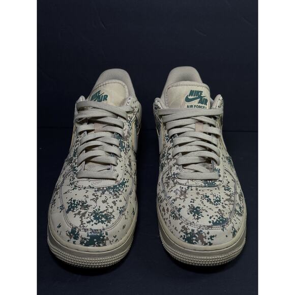Nike Air Force 1 Low Desert Camo Sneakers Mens Size 10 main image 9